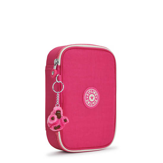 Kipling 100 Pens Classic Case Bags Fresh Pink | AU 2029VR